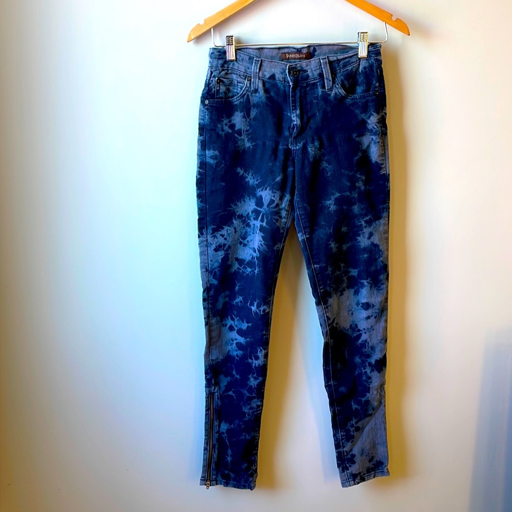 James Jeans Tie Dye size 28 TWIGGY